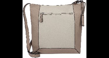 TOM TAILOR Schoudertas Nara Hobo Bag Mixed Taupe