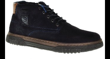 Donkerblauw Suede Bottine Bugatti maat 40