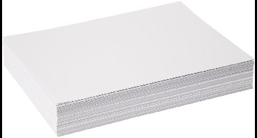 Creativ Company tekenpapier wit A4 190gr 250 vellen - hobby papier.