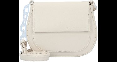 TOM TAILOR Schoudertas Anne Flap Bag Cream White Crème