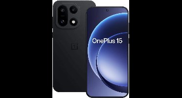 OnePlus 15 5G 12GB/256GB Zwart (Infinite Black) Dual SIM