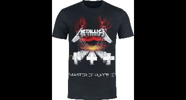 Metallica Master Of Puppets - Heavyweight Heren T-shirt - zwart - S