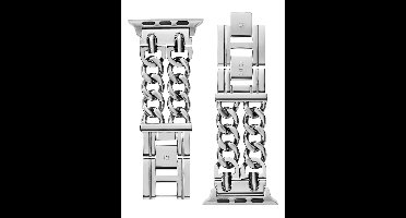 Guess Guess Apple Band (38Mm-40Mm) Apple Bands Zilveren Toon Armband: 100% Roestvrij Staal Not Applicable CS2014S1