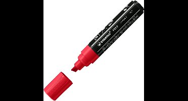 STABILO FREE - Acryl Marker - T800C - Schuine Punt - 4-10 mm - Karmijn Rood - per stuk