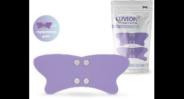 LUVION® Vervangende Electrodepads – Voor TENS Menstruatie Pijnverlichting – Herbruikbaar – 2 Stuks