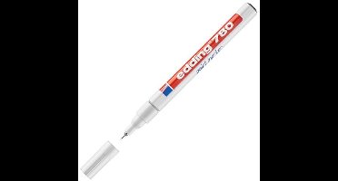 Edding 780-49 - Paint marker - ronde punt - 8 mm - Wit