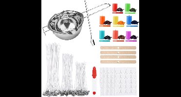 Smeltpan Kaarsvet Set – Smeltpan voor Kaarsen - Kaarsen Maken Starterspakket – Candle Making Kit