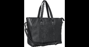Leren Dames Business Shopper Tas voor 13,3 Inch Laptops - Elegante Handtas voor Werk en Reizen