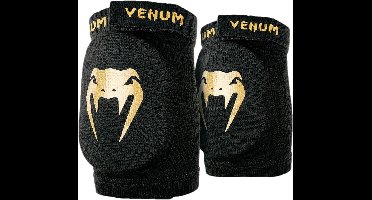 Professionele Elleboogbeschermers voor MMA en Muay Thai - Zwart/Goud