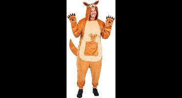 Kangoeroe Met Joey Onesie Kostuum