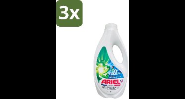 3 x Ariel – Vloeibaar Wasmiddel – Active Odor Defense – 1125 ml – 25 wasbeurten - Geurcontrole Wasmiddel - Sportkleding Wasmiddel - Geurneutraliserend Wasmiddel - Wasmiddel Voor Zweetgeuren - Energiezuinig Wassen