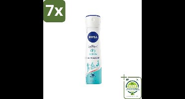 7 x Nivea - Deodorant - Dry Fresh Anti-Transpirant Spray - 150 ml - Grootverpakking - NIVEA Deodorant - Anti-transpirant - 48 Uur Bescherming - Droogheid - Frisheid