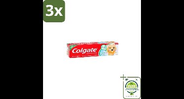 3 x Colgate - Aardbeismaak - Kindertandpasta - Voor 0 tot 2 jaar oud - 50ml - Grootverpakking - Tandpasta Voor Baby's - Tandpasta Voor Peuters - Aardbeismaak Tandpasta - Kindertandpasta - Tandenpoetsen Baby