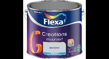 Flexa - Creations Muurverf Zijdemat - Iets Grind - Mengverf - 2.5 L