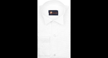 Rokhemd Donau - Maat 40 - Heren - Rokwit - Rokkostuum overhemd