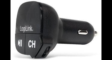 LogiLink FM0004 FM transmitter 87,5 - 108 MHz Zwart