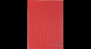 Exacompta 25x Showalbum met vaste rug - PP - 10 tassen - 20 zichten - A4 - Rood - 8515E