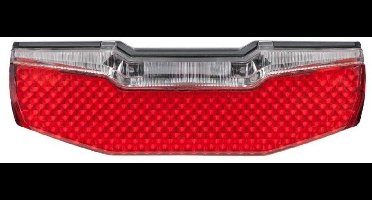 AXA Compact achterlicht - 50mm montage - Water- en schokbestendig - Geschikt voor 6V E-bike - Geïntegreerde reflector