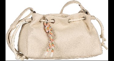 TOM TAILOR schoudertas Sanja Crossbody Bag Creme White crème