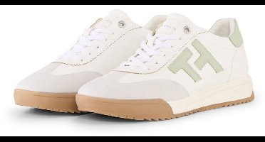 Tom Tailor - Sneakers met colourblocking - Maat 41 - white-sage