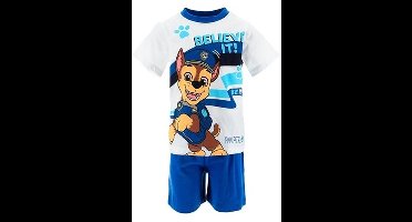 Paw Patrol Jongens Pyjama Blauw Katoen Maat 98