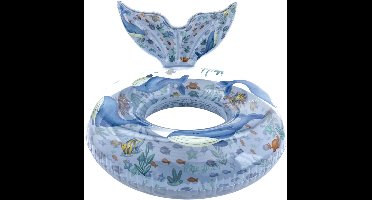 Little Dutch | Zwemband Ocean World Zwemring met Staart Ø91cm