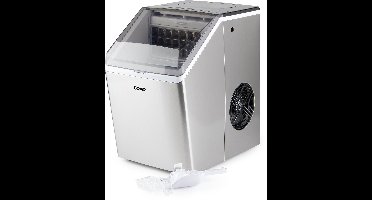 DOMO DO9301IB IJsblokjesmachine – 20 kg/24u – IJsblokjesmaker - 3 maten ijsklontjes – LED Display - IJsschep - Zelfreinigend