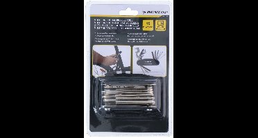 Fietsgereedschap Dunlop met 15 functies