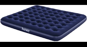 Bestway 67004 Luchtbed - Kingsize 2-Persoons - 203 x 183 x 22 cm - Velours