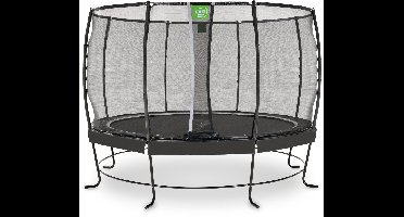 EXIT Lotus Premium Trampoline ø366cm - Op Poten - Rond - Trampoline Buiten - Voor Kinderen - Zwart