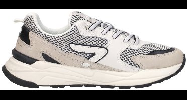 HUB Grid S48 Sneakers Laag - Beige - Maat 40