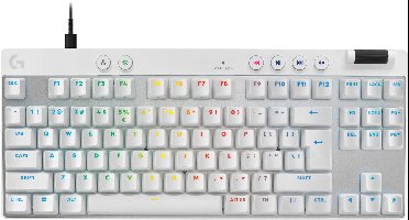 Logitech G PRO X TKL - Gaming Toetsenbord - US QWERTY - Wit