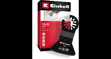 Einhell vaste schraper 52 mm (duurzaam koolstofstaal, open achterkant voor snelwisselfunctie, geschikt voor multitools)