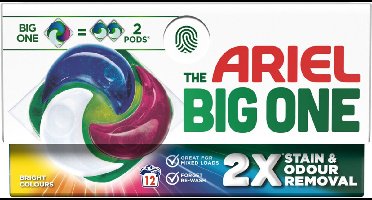 Ariel 4in1 Wasmiddel Pods The Big One Color - 12 stuks