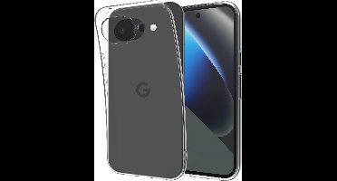 Just in Case hoesje geschikt voor Google Pixel 10a Hoesje Siliconen - Flexibele Case - Transparant