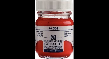 Talens Gouache Verf 334 Scarlet Rood 50 ml