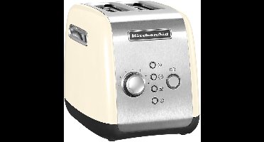 KitchenAid 5KMT221EAC - Broodrooster - Amandel Wit - 2 Sleuven - Automatisch - 1100 W