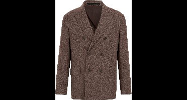 Van Gils Heren Regular fit double breasted blazer van linnenmix