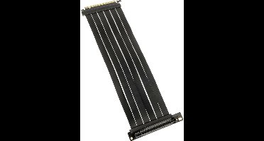 Kolink PCIe Riser-kabel PCIe 5.0 PCIe x16 stekker, PCIe x16 bus 30 cm Zwart PGW-RC-MRK-010
