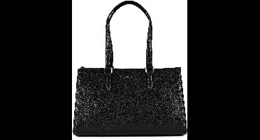 LACOSTE handtas schoudertas Shopping Bag Noir zwart