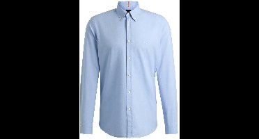 BOSS Rickert Overhemd Lichtblauw - Maat XL - Heren - Overhemden Formeel