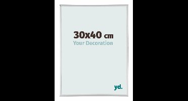 Your Decoration - Fotolijst 36x48 cm - Aluminium - Zilver Mat - Kent