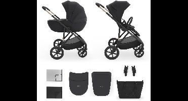 Kinderwagen Kinderkraft Prime3 PRO 2-in-1 Venezian Black