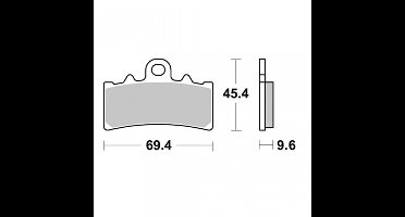 Plaquette de frein origine pour Scooter BMW 400 C Gt 2019 à 2021 AV Neuf