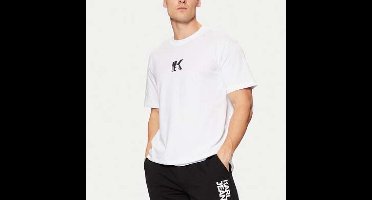 Karl Lagerfeld Jeans A1m17044 T-shirt Met Korte Mouwen Wit S Man