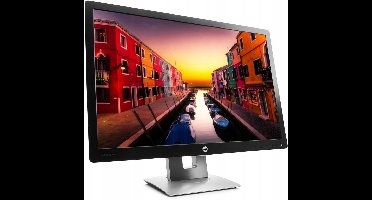 HP EliteDisplay E242 Monitor - 24 inch - 1920x1200 - HDMI - VGA - DisplayPort - Zwart/Zilver- Verstelbare voet