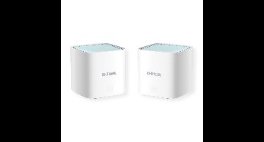 D-Link Eagle Pro AI M15 - Mesh WiFi - 1500 Mbps - WiFi 6 - 2 Stuks