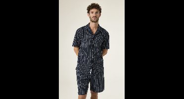 GARCIA Heren Effen Shorts Blauw