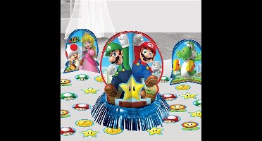 Super Mario Bros tafeldecoratie 3 st.