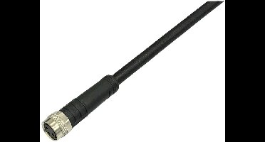 BKL Electronic 2700003 Sensor/actuator aansluitkabel M8 Aantal polen (sensoren): 4 Koppeling, recht 2 m 1 stuk(s)